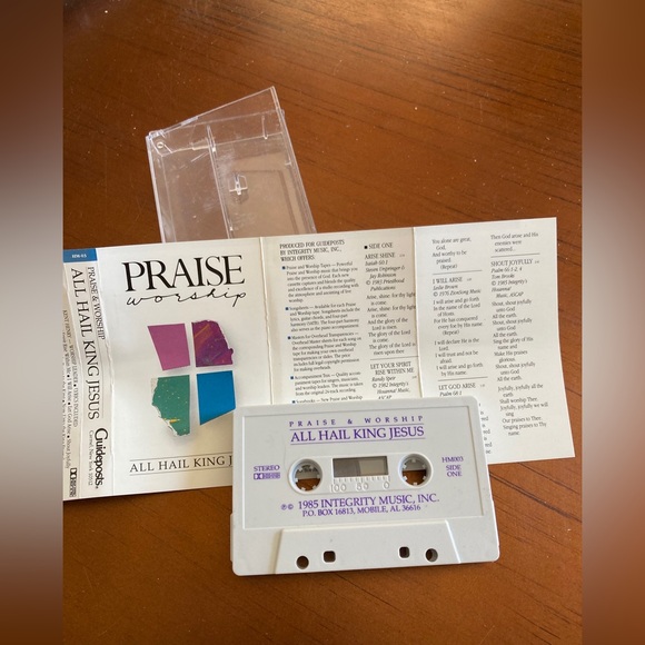 Guideposts Praise & Worship All Hail King Jesus Cassette Religious Music - Picture 4 of 7